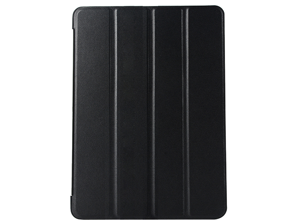 Slim TPU Flip Case with Stand for iPad 2/3/4 - Black Soft Cover
