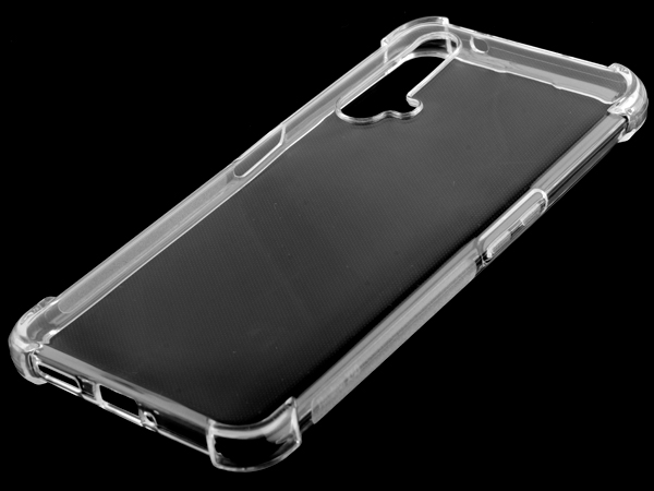 Gel Case with Bumper Edges for OPPO Realme X3 SuperZoom - Clear Soft Cover