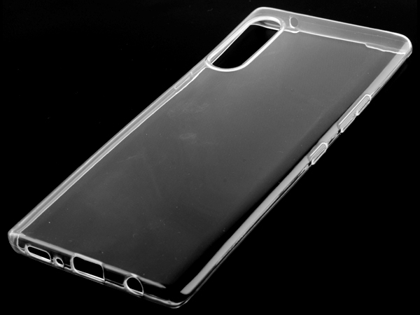 Ultra Thin Gel Case for LG Velvet - Clear Soft Cover