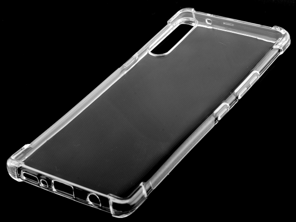 Gel Case with Bumper Edges for LG Velvet - Clear Soft Cover