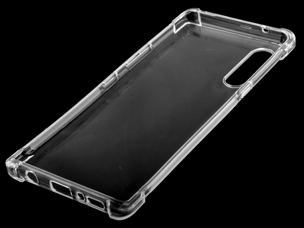 Gel Case with Bumper Edges for LG Velvet - Clear