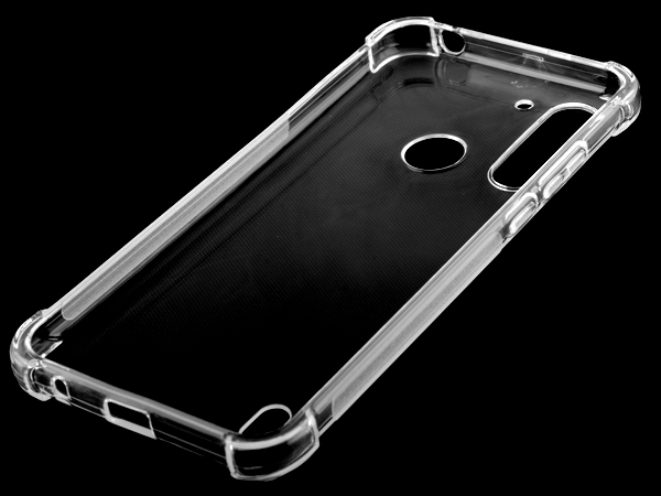 Gel Case with Bumper Edges for Motorola Moto G8 Power Lite - Clear