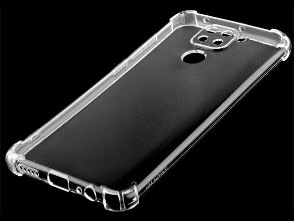 Gel Case with Bumper Edges for Xiaomi Redmi Note 9 - Clear