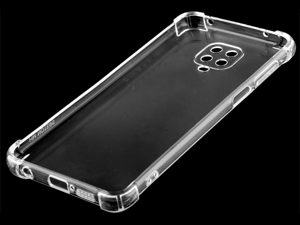 Gel Case with Bumper Edges for Xiaomi Redmi Note 9 Pro - Clear