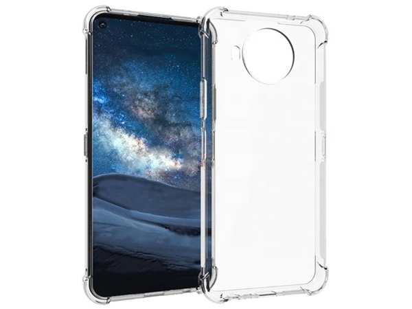 Gel Case with Bumper Edges for Nokia 8.3 5G - Clear Soft Cover
