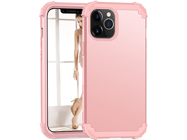 Defender Case for iPhone 12 Pro - Pink Impact Case