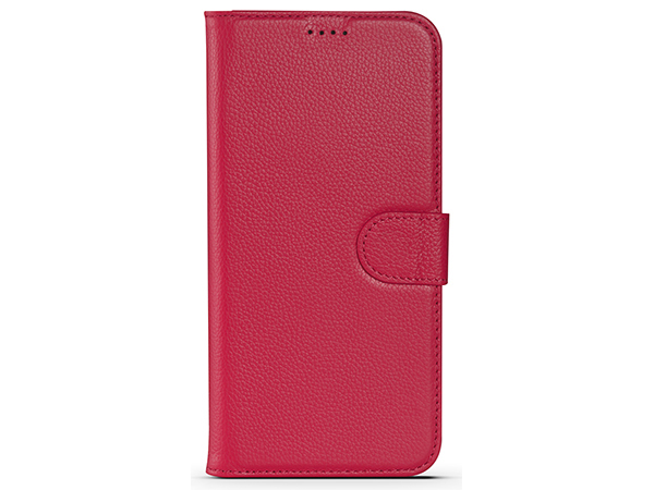 Premium Leather Wallet Case for Apple iPhone 12 Pro Max - Pink