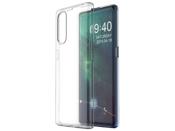 Ultra Thin Gel Case for OPPO Reno4 5G - Clear Soft Cover