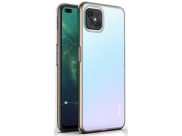 Ultra Thin Gel Case for OPPO Reno4 Z 5G - Clear Soft Cover