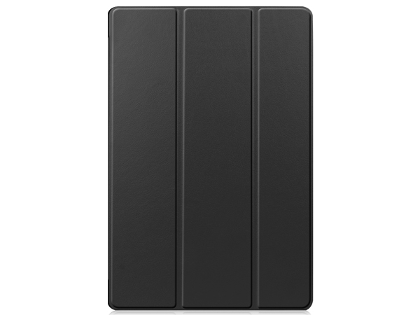 Slim Synthetic Leather Flip Case with Stand for Samsung Galaxy Tab S7 - Black