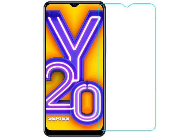 Flat Tempered Glass Screen Protector for vivo Y20s - Screen Protector