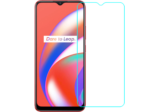 Flat Tempered Glass Screen Protector for Oppo Realme C12 - Screen Protector