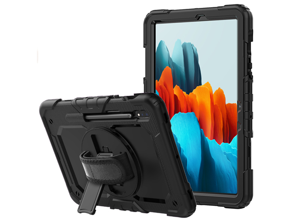 Rugged Impact Case for Samsung Galaxy Tab S7+ - Classic Black Impact Case
