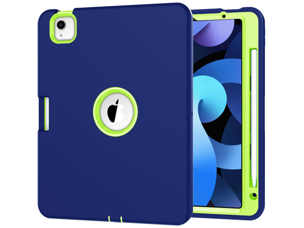 Impact Case for iPad Air 4 / Air 5 - Navy/Lime Impact Case