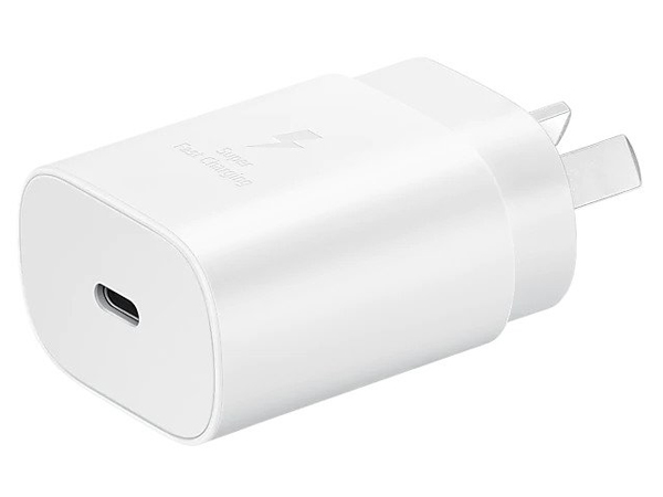 Genuine Samsung 25W USB-C Super Fast Charger Adaptor - White