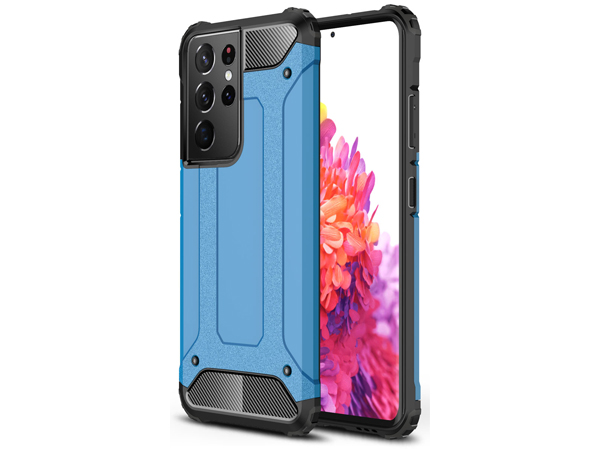 Impact Case for Samsung Galaxy S21 Ultra 5G - Blue Impact Case