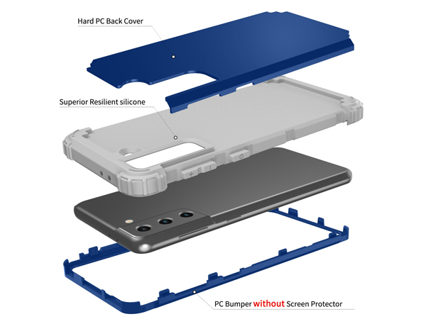 Defender Case for the Samsung Galaxy S21 - Navy