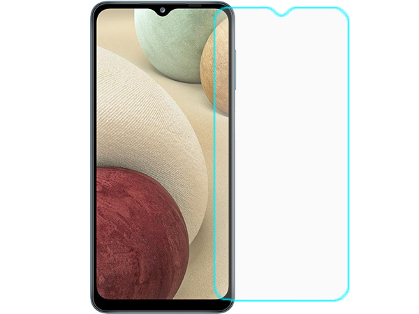 Flat Tempered Glass Screen Protector for Samsung Galaxy A12 - Screen Protector