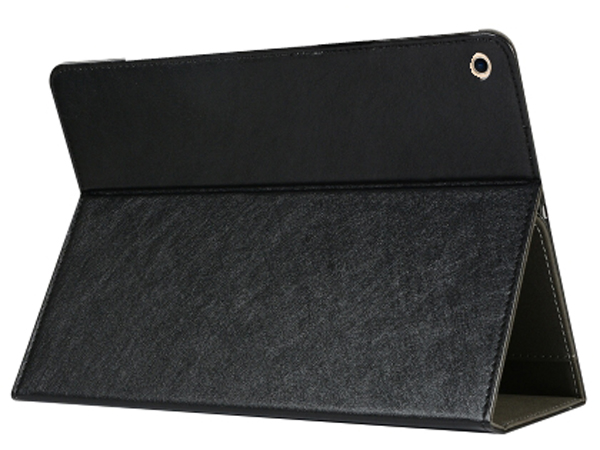 Synthetic Leather Flip Case with Stand for iPad Pro 12.9 (2017) - Black
