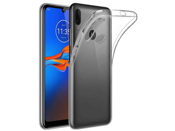Ultra Thin Gel Case for Motorola Moto E7 Power - Clear Soft Cover