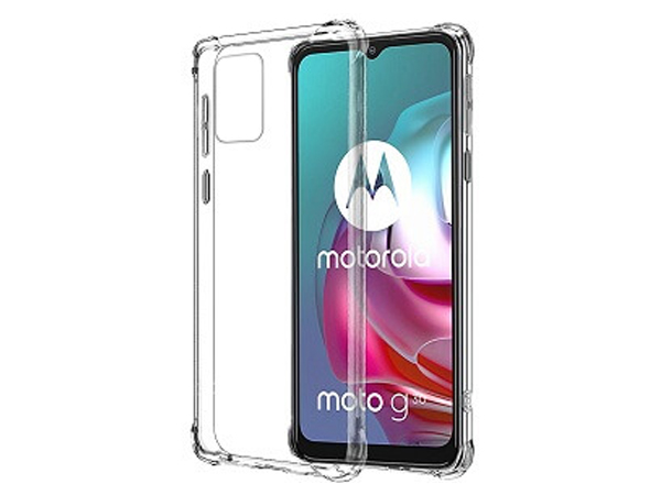 Gel Case with Bumper Edges for Motorola Moto G10 - Clear Soft Cover