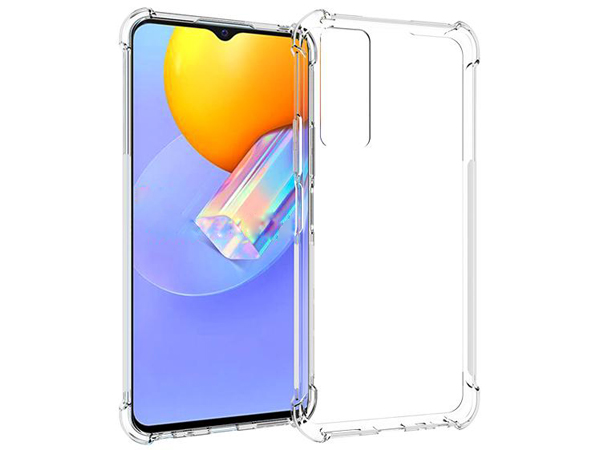 Gel Case with Bumper Edges for Vivo Y70 - Clear Soft Cover