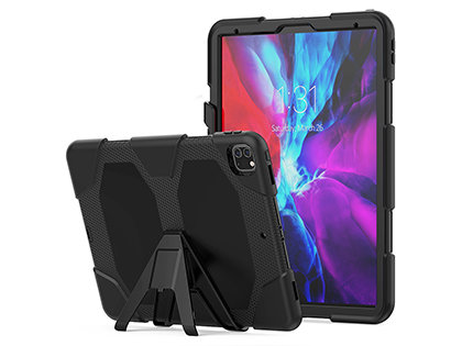Rugged Case for iPad Pro 12.9 - 5th Gen (2021) - Classic Black Impact Case