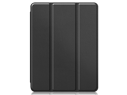 Premium Slim Synthetic Leather Flip Case with Stand for iPad Pro 11 3rd Gen (2021) - Black