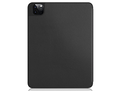 Premium Slim Synthetic Leather Flip Case with Stand for iPad Pro 11 3rd Gen (2021) - Black