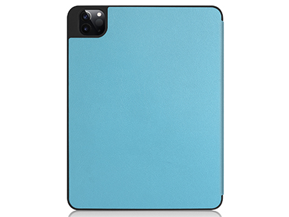 Premium Slim Synthetic Leather Flip Case with Stand for iPad Pro 11 3rd Gen (2021) - Blue