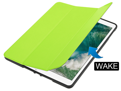 Premium Slim Synthetic Leather Flip Case with Pen holder for iPad Air2/Air - Green