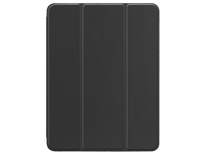 Premium Slim Synthetic Leather Flip Case with Pen holder for iPad 6th/5th Gen - Black
