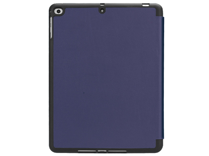 Premium Slim Synthetic Leather Flip Case with Pen holder for iPad 6th/5th Gen - Navy Blue