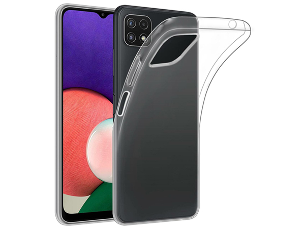 Ultra Thin Gel Case for Samsung Galaxy A22 5G - Clear Soft Cover