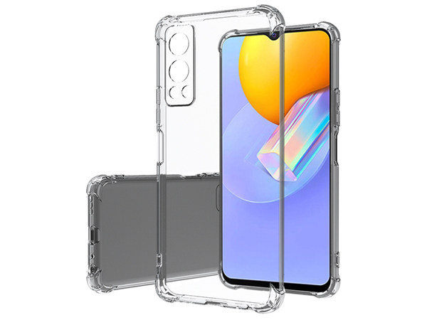 Gel Case with Bumper Edges for Vivo Y52 5G - Clear Soft Cover