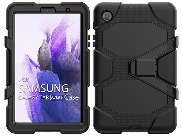 Rugged Case for Samsung Galaxy Tab A7 Lite 8.7 - Black