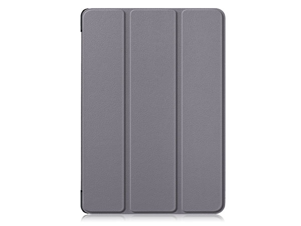 Premium Slim Synthetic Leather Flip Case with Stand for iPad 9th Gen 10.2 - Grey