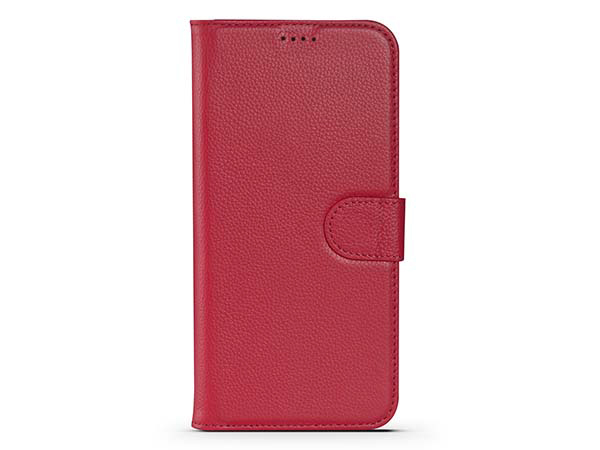 Premium Leather Wallet Case for Apple iPhone 13 Mini - Pink