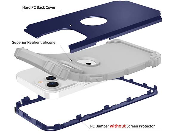Defender Case for iPhone 13 Mini - Navy
