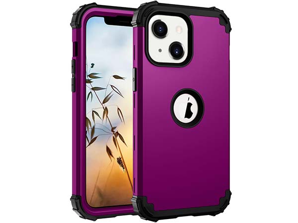 Defender Case for iPhone 13 Mini - Plum Impact Case