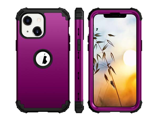 Defender Case for iPhone 13 - Plum