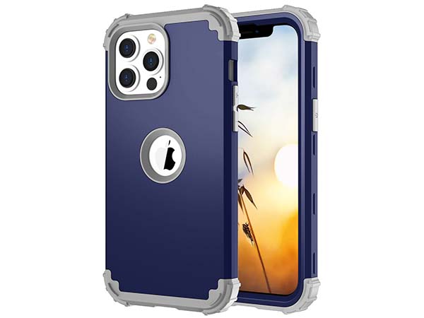 Defender Case for iPhone 13 Pro Max - Navy Impact Case