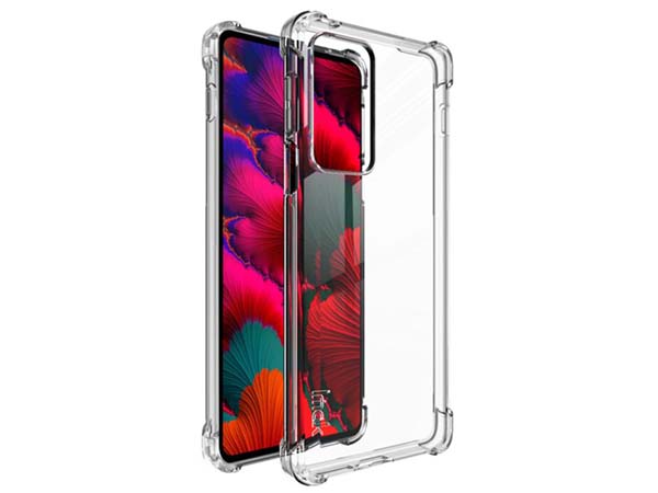 Gel Case with Bumper Edges for Motorola Moto Edge 20 Pro - Clear Soft Cover