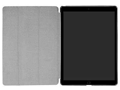 Premium Slim Synthetic Leather Flip Case with Stand for iPad Pro 12.9 - 2017 (2nd Gen) - Rose Gold