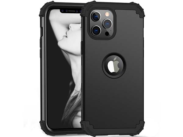 Defender Case for iPhone 12 Pro - Black Impact Case