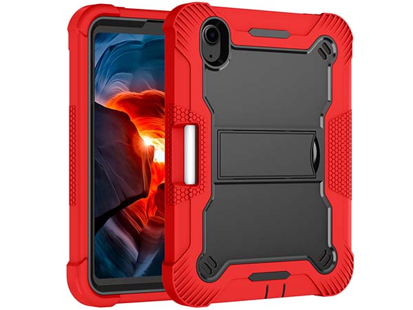Impact Case for Apple iPad Mini 6 (2021) - Red/Black Impact Case
