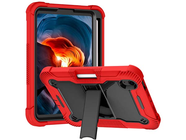 Impact Case for Apple iPad Mini 6 (2021) - Red/Black