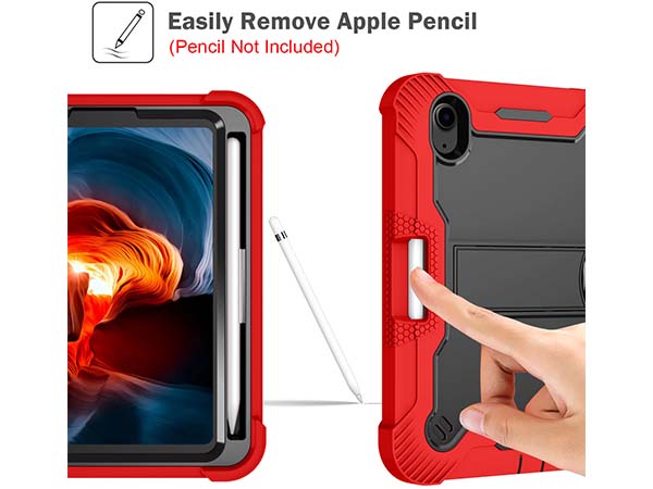 Impact Case for Apple iPad Mini 6 (2021) - Red/Black