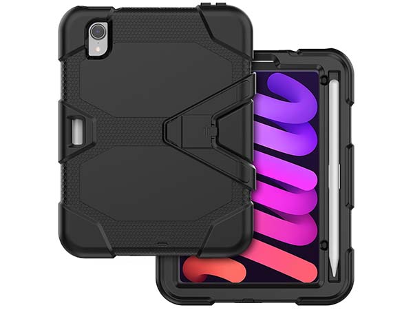 Rugged Case for Apple iPad Mini 6 (2021) - Classic Black