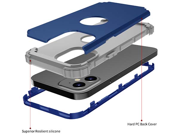 Defender Case for iPhone 12 - Navy